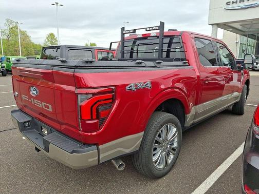 Rapid Red Metallic Tinted Clearcoat 2025 Ford F-150 King Ranch