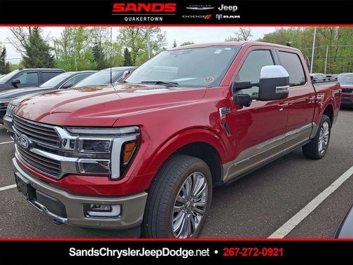 Rapid Red Metallic Tinted Clearcoat 2025 Ford F-150 King Ranch