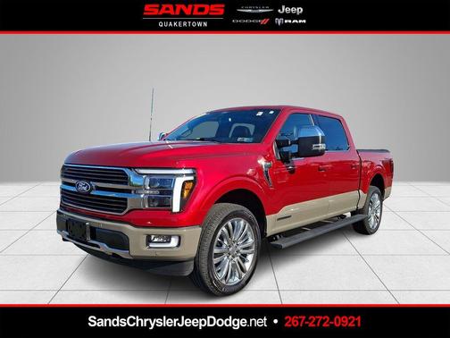 Rapid Red Metallic Tinted Clearcoat 2025 Ford F-150 King Ranch