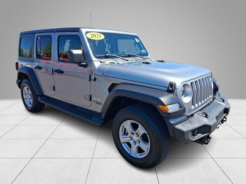 Billet Silver Metallic Clearcoat 2021 Jeep Wrangler Unlimited Sport