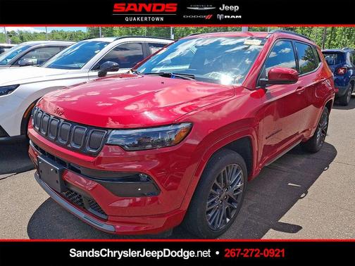 Redline Pearlcoat 2022 Jeep Compass Limited