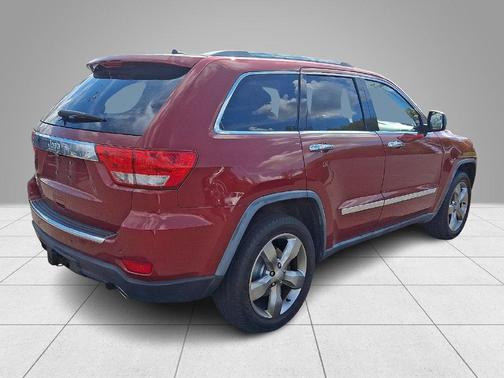 Deep Cherry Red Crystal Pearlcoat 2012 Jeep Grand Cherokee Overland
