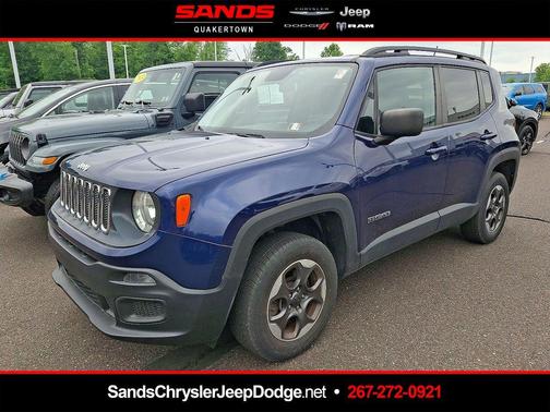 Jetset Blue 2017 Jeep Renegade Sport