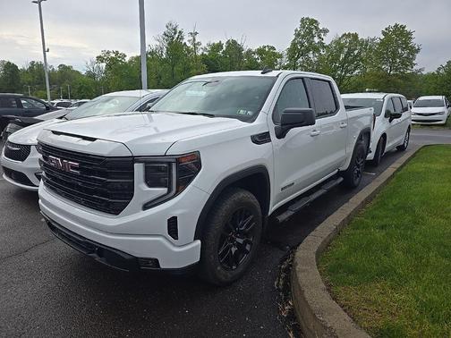Summit White 2024 GMC Sierra 1500 Elevation