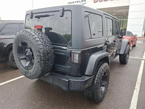 Black Clearcoat 2017 Jeep Wrangler Unlimited Sport