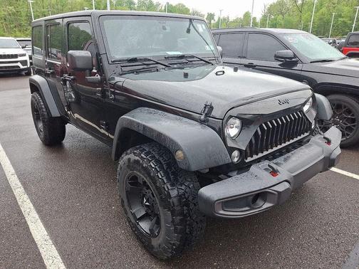 Black Clearcoat 2017 Jeep Wrangler Unlimited Sport