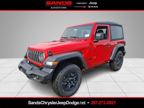 Firecracker Red Clearcoat 2026 Jeep Wrangler Sport