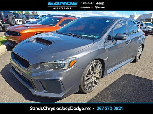 Magnetite Gray Metallic 2021 Subaru WRX STI Limited w/Wing