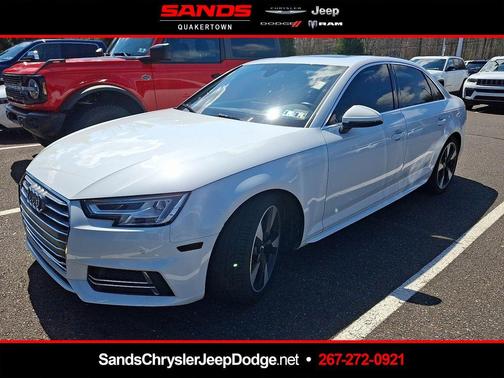 Glacier White Metallic 2017 Audi A4 2.0T Premium Plus