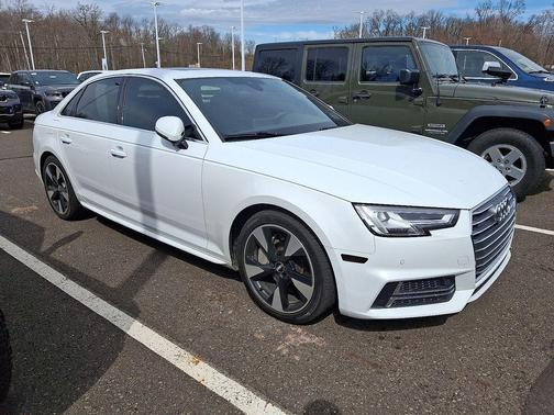 Glacier White Metallic 2017 Audi A4 2.0T Premium Plus