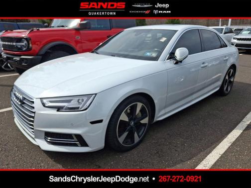 Glacier White Metallic 2017 Audi A4 2.0T Premium Plus