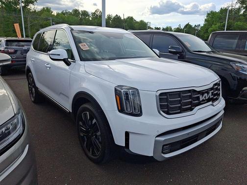 Glacial White Pearl 2024 Kia Telluride SX-Prestige