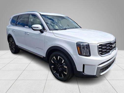 Glacial White Pearl 2024 Kia Telluride SX-Prestige