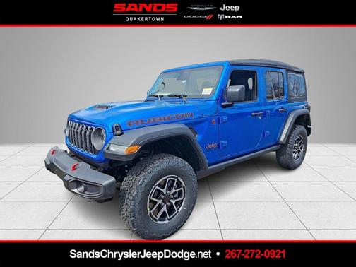 Hydro Blue Pearl 2026 Jeep Wrangler Rubicon
