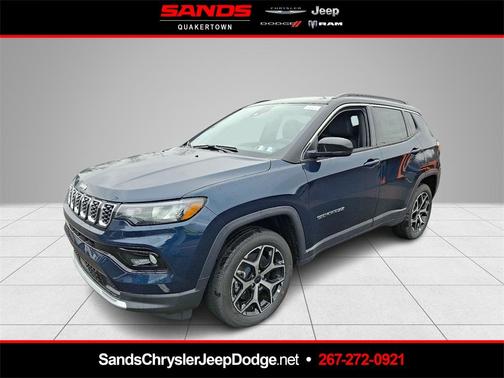Fathom Blue Pearlcoat 2026 Jeep Compass Limited