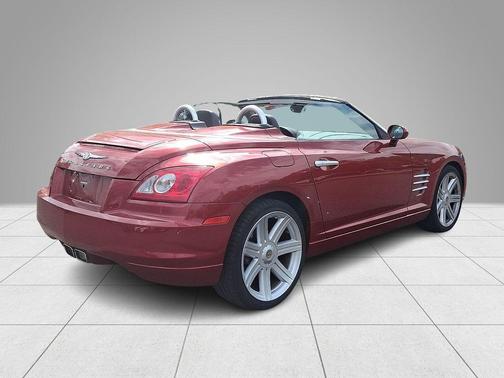 Inferno Red Crystal Pearlcoat / Black Vinyl Top 2008 Chrysler Crossfire Limited