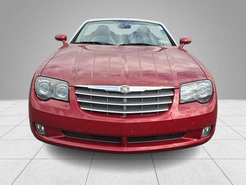 Inferno Red Crystal Pearlcoat / Black Vinyl Top 2008 Chrysler Crossfire Limited