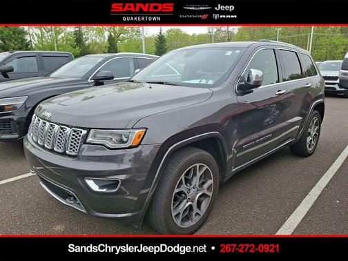 Granite Crystal Clearcoat Metallic 2020 Jeep Grand Cherokee Overland