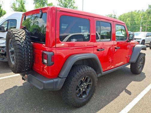Firecracker Red Clearcoat 2024 Jeep Wrangler 4xe Sport