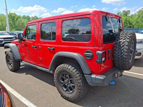 Firecracker Red Clearcoat 2024 Jeep Wrangler 4xe Sport