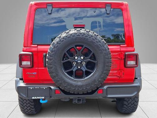 Firecracker Red Clearcoat 2024 Jeep Wrangler 4xe Sport