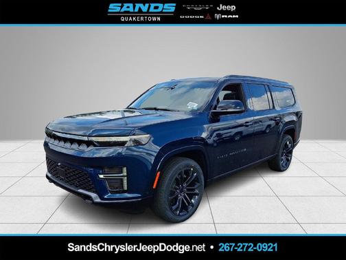 Fathom Blue Pearlcoat 2026 Jeep Grand Wagoneer L Summit