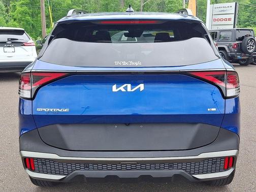 Sapphire Blue 2023 Kia Sportage X-Line