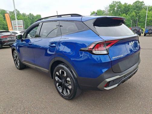 Sapphire Blue 2023 Kia Sportage X-Line