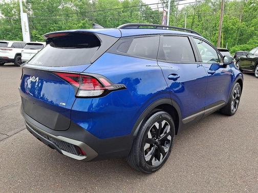 Sapphire Blue 2023 Kia Sportage X-Line