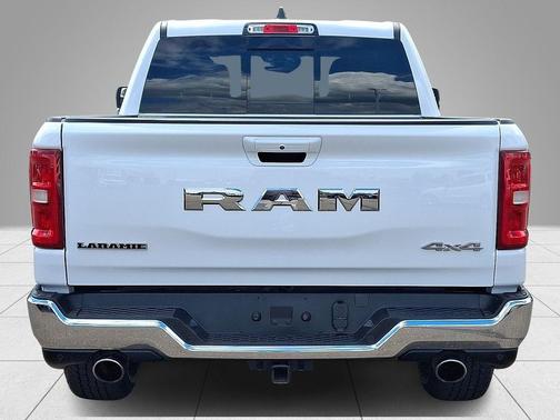 Bright White Clearcoat 2025 RAM 1500 Laramie