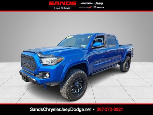 Blazing Blue 2017 Toyota Tacoma TRD Off Road