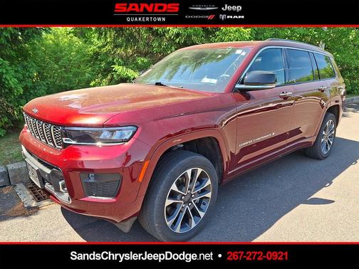 Velvet Red Pearlcoat 2023 Jeep Grand Cherokee L Overland