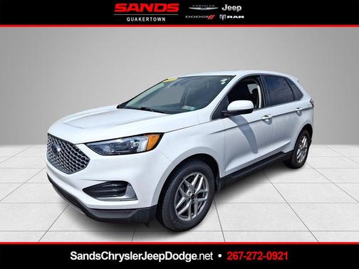 Oxford White 2024 Ford Edge SEL