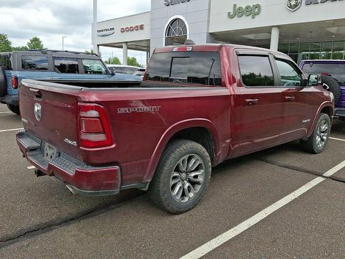 Delmonico Red Pearlcoat 2020 RAM 1500 Laramie