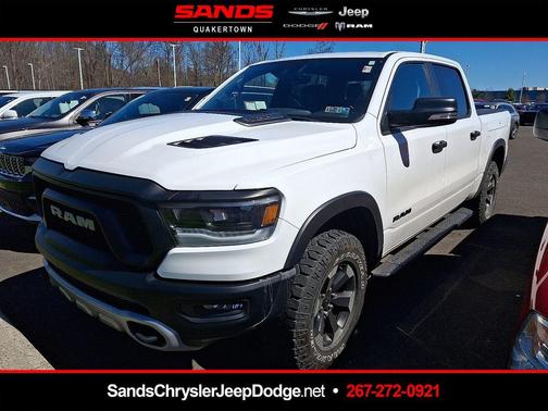 Bright White Clearcoat 2022 RAM 1500 Rebel