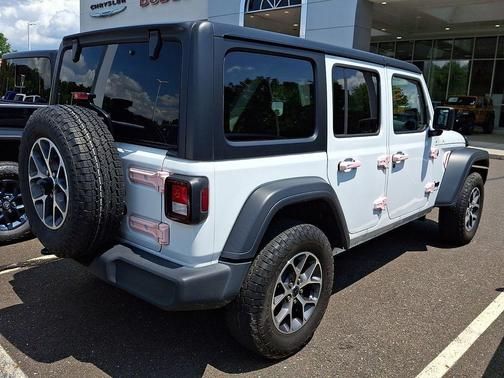 Bright White Clearcoat 2024 Jeep Wrangler Sport