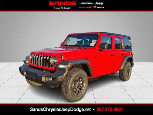 Firecracker Red Clearcoat 2026 Jeep Wrangler Sport