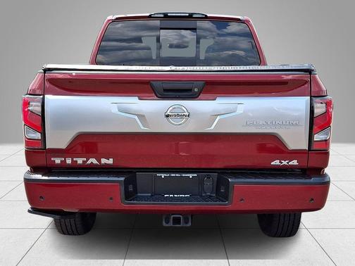 Cardinal Red Metallic 2021 Nissan Titan Platinum Reserve