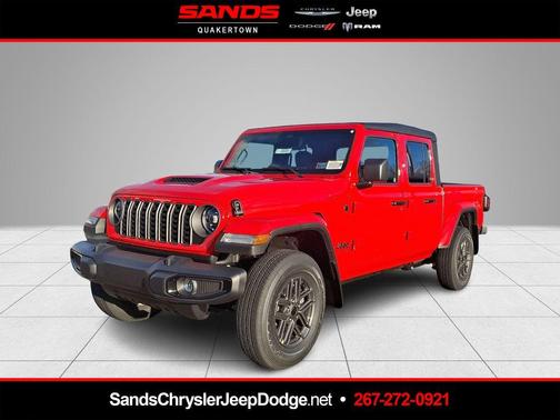 Firecracker Red Clearcoat 2026 Jeep Gladiator Sport