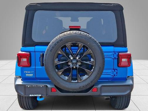 Hydro Blue Pearl 2024 Jeep Wrangler 4xe Sahara
