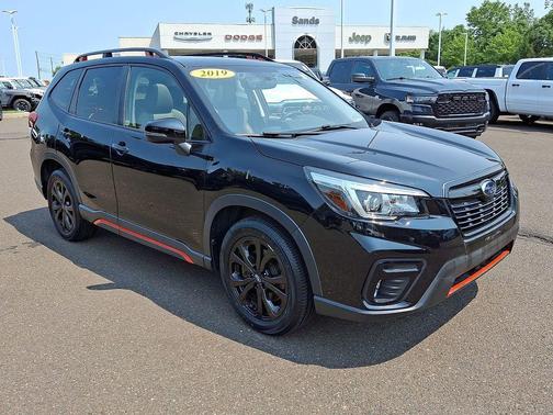 Crystal Black Silica 2019 Subaru Forester Sport