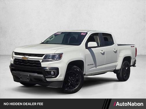 Summit White 2022 Chevrolet Colorado LT