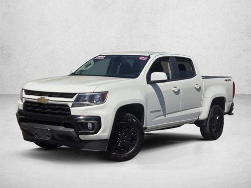 Summit White 2022 Chevrolet Colorado LT
