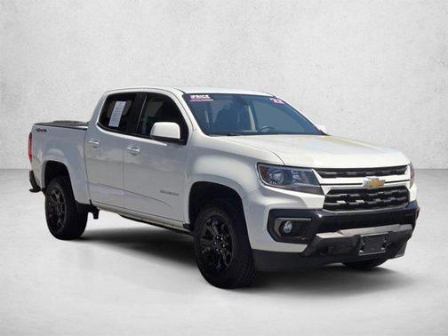 Summit White 2022 Chevrolet Colorado LT