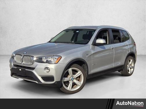 Silver/Gray 2017 BMW X3 sDrive28i