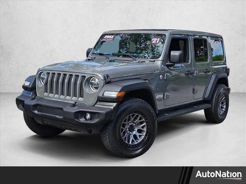 Sting-Gray Clearcoat 2021 Jeep Wrangler Unlimited Sport