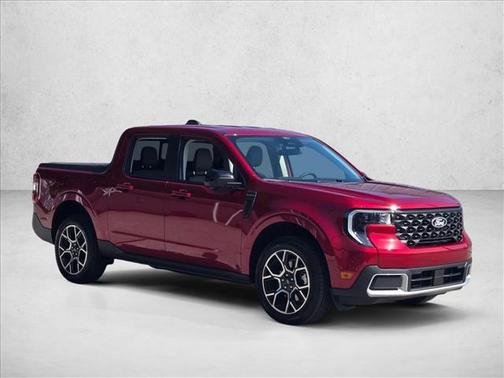 Ruby Red Metallic Tinted Clearcoat 2026 Ford Maverick Lariat