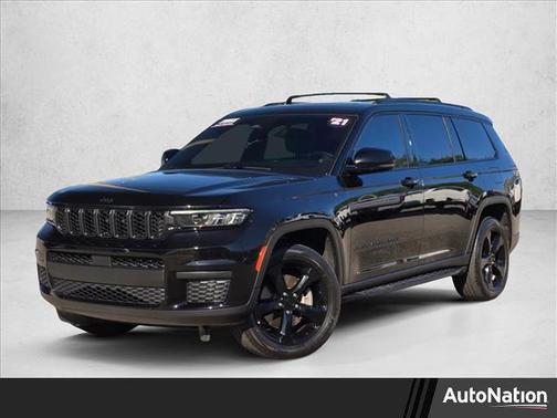 Diamond Black Crystal Pearlcoat 2021 Jeep Grand Cherokee L Altitude