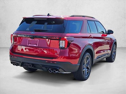 Rapid Red Metallic Tinted Clearcoat 2026 Ford Explorer ST