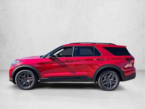 Rapid Red Metallic Tinted Clearcoat 2026 Ford Explorer ST